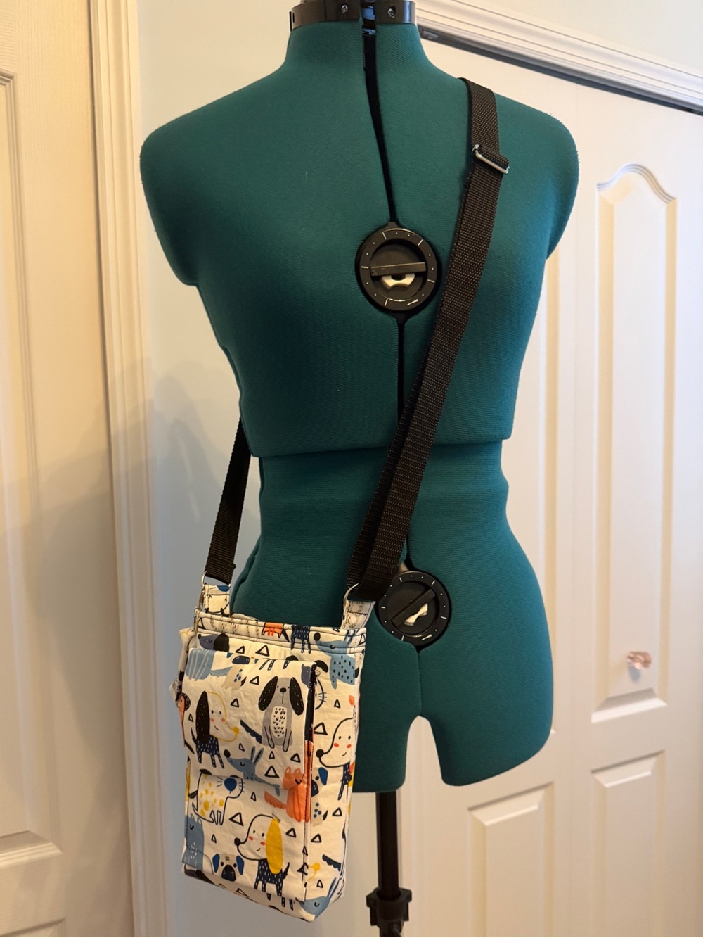 Handmade Dog Walkerโs Crossbody Bag